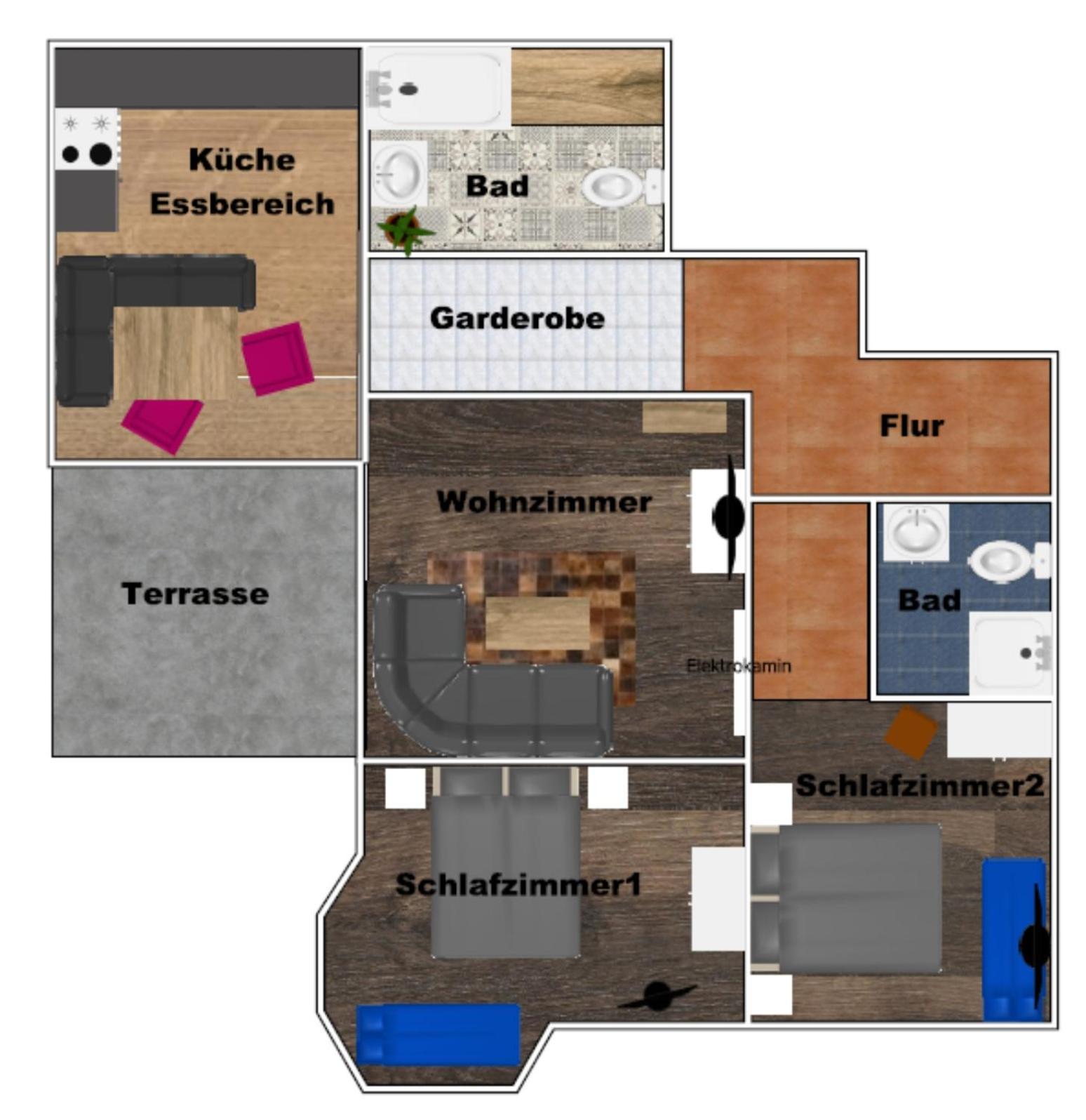 Appartementhaus Zraunig Flattach Room photo